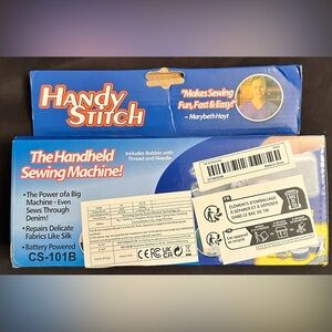 Handy stitch portable sewing machines machine brand new in box